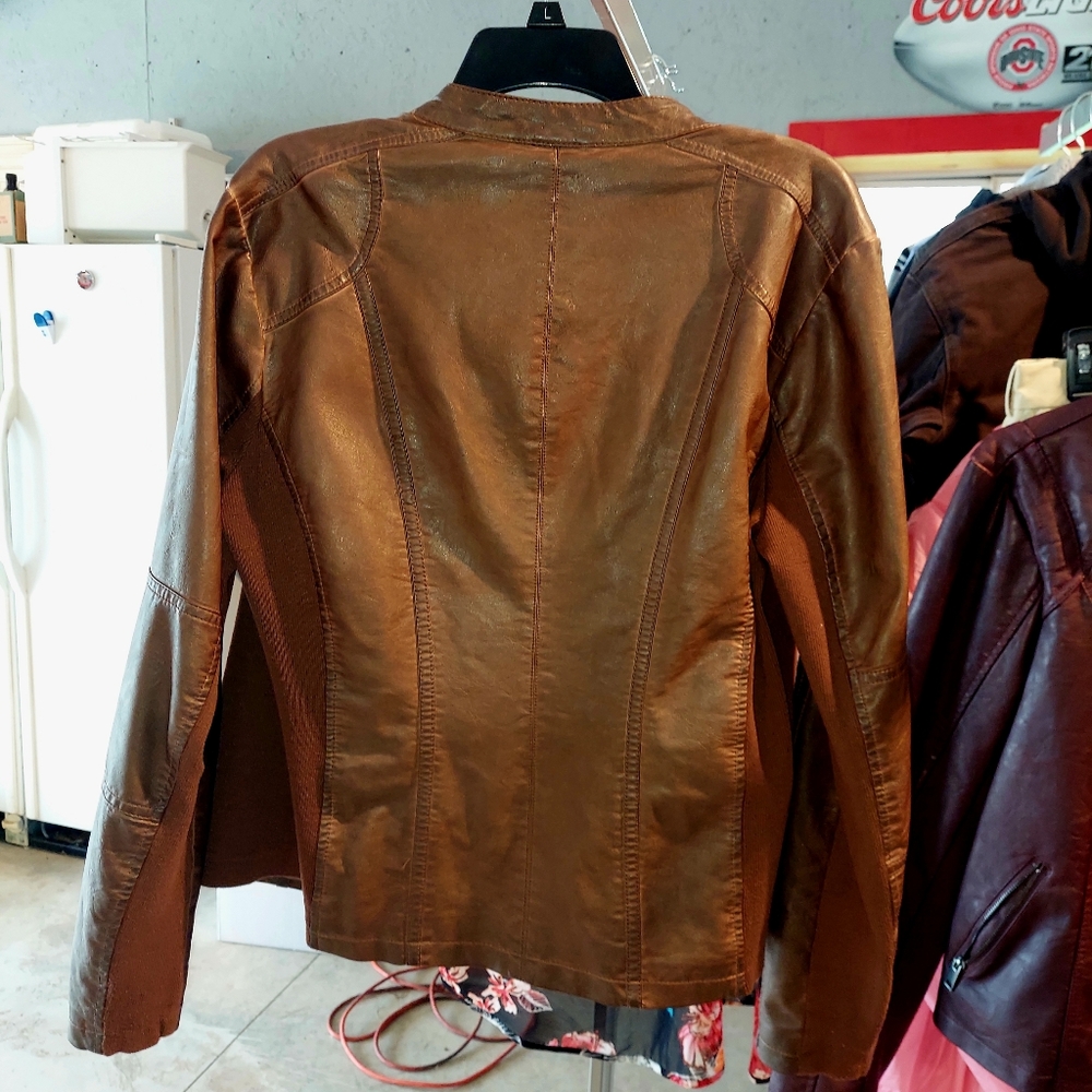 Leather jacket
